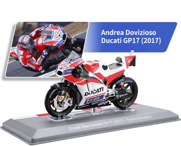 アンドレア・ドビツィオーゾ Andrea Dovizioso Ducati GP17 (2017)