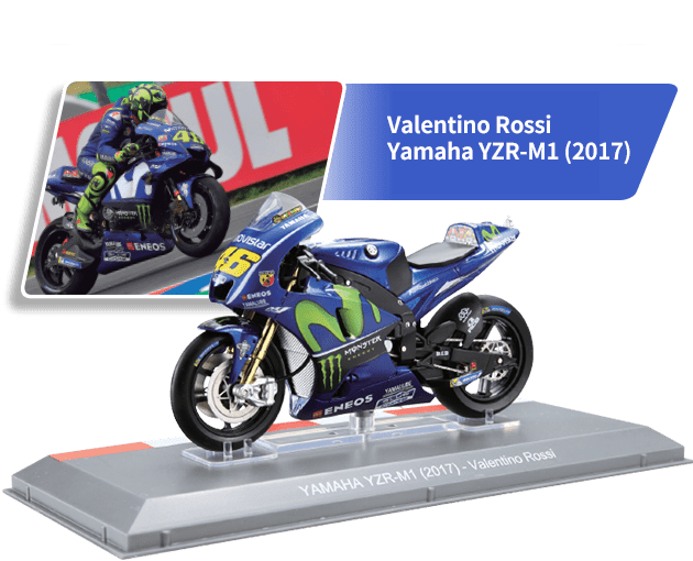 バレンティーノ・ロッシ Valentino Rossi Yamaha YZR-M1 (2017)